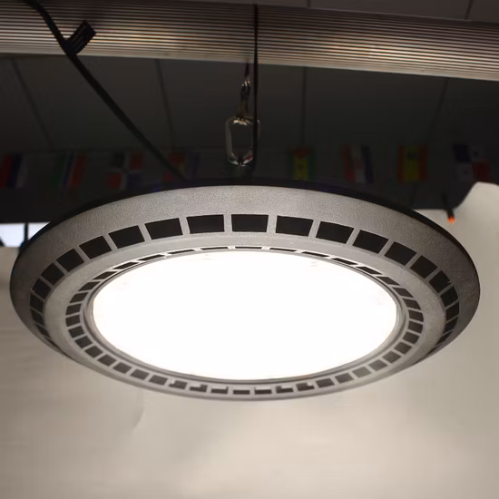 50W/80W/100W/120W/150W/200W/300W/400W/500W/600W/1000W/1500W 공장/웨어 하우스 조명용 LED 하이 베이 조명